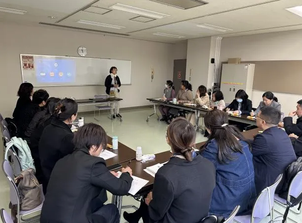 日本的一笑苑 訪問介護品牌·虹進行了參觀學(xué)習(xí)